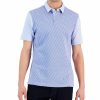 Casual Button-Down Shirts * | Alfani Mode Short Sleeve Colorblocked Geo Polo Shirt, Created For Macy'S