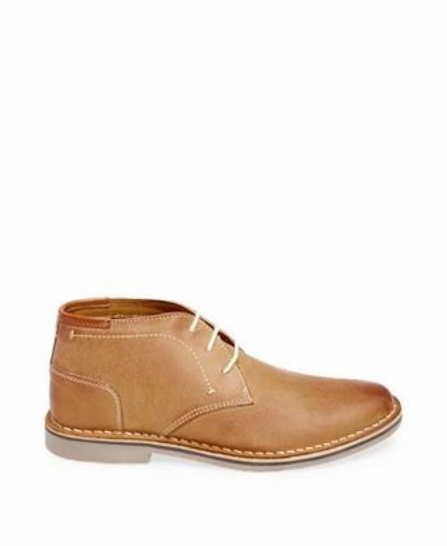 All Men'S Shoes * | Steve Madden 'S Hestonn Chukka Boots Tan Leather