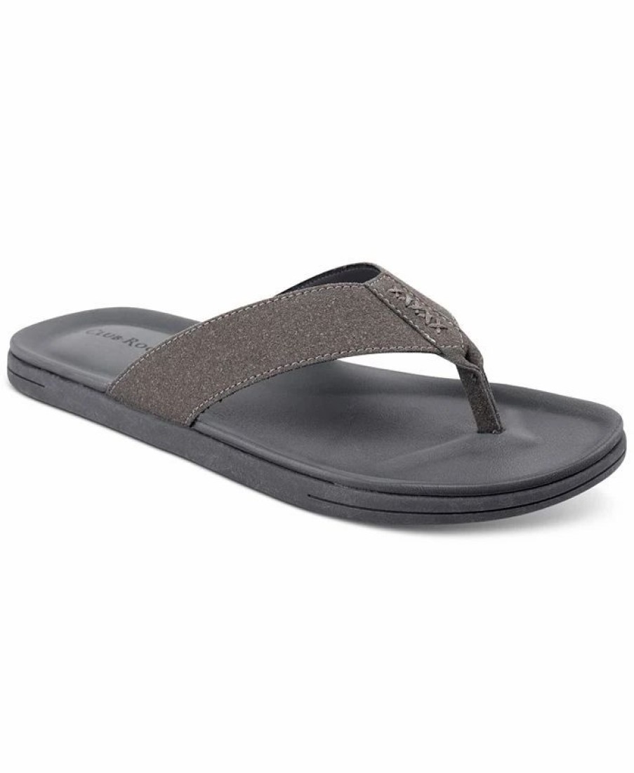 All Men'S Shoes * | Club Room Men'S Riley Flip Flop Sandal, Created For Macy'S