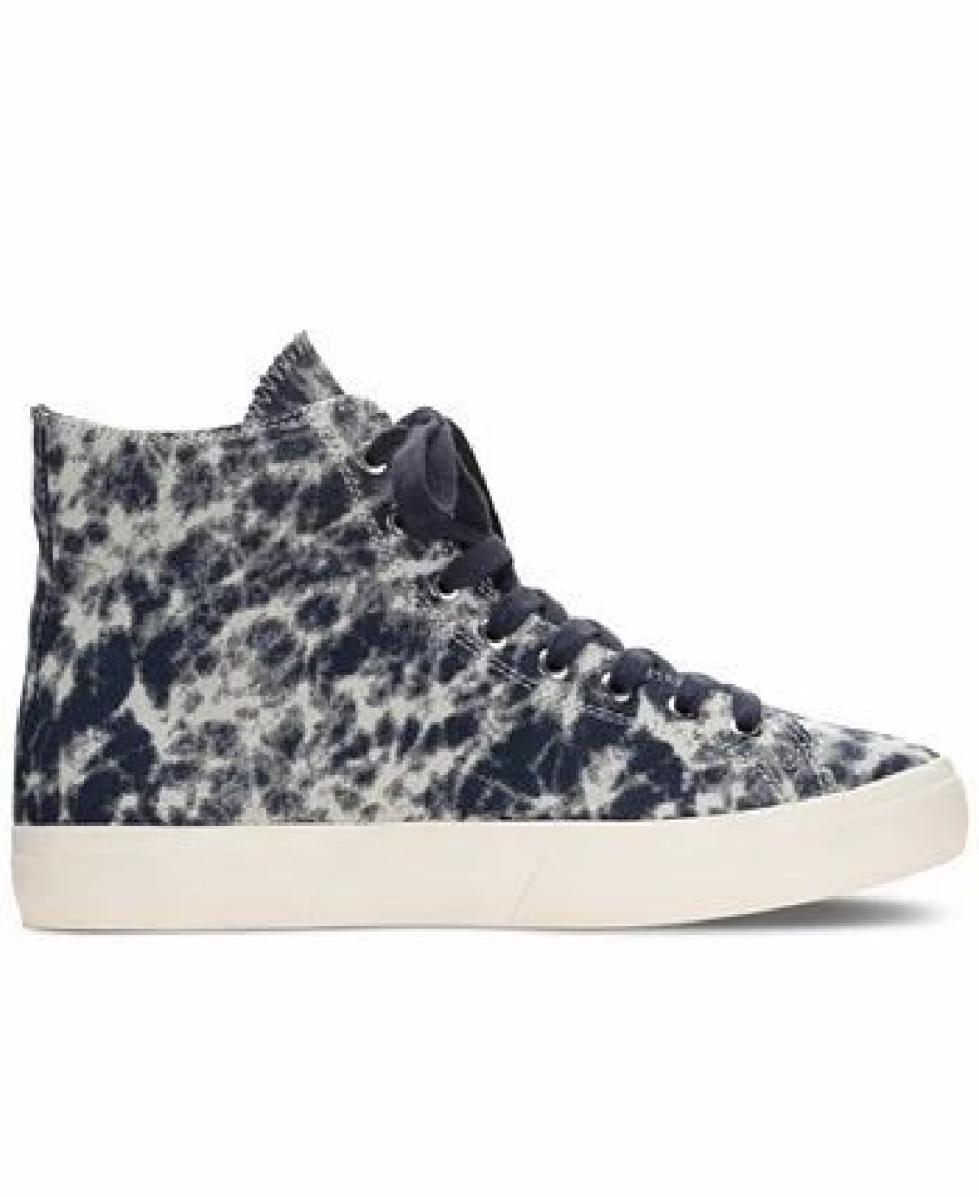 All Men'S Shoes * | Sun + Stone Men'S Mesa Tie Dye Print Lace-Up High Top Sneakers, Created For Macy'S Blue Tie Dye