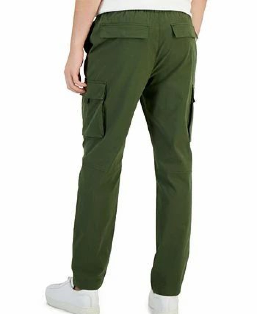 Pants * | Alfani Men'S Modern Pull-On Six-Pocket Ripstop Cargo Pants, Created For Macy'S