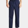 Pajamas & Robes * | Nautica Men'S Cotton Anchor-Print Pajama Pants Maritime Navy