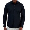 Casual Button-Down Shirts * | Alfani Men'S Modern Classic-Fit Stretch Solid Button-Down Shirt, Created For Macy'S