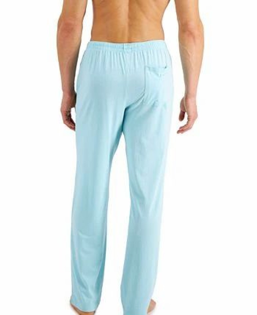 Pajamas & Robes * | Alfani Men'S Quick-Dry Pajama Pants, Created For Macy'S Blue