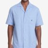 Pajamas & Robes * | Nautica Men'S Herringbone Comfort Cotton Pajama Shirt Cornflower