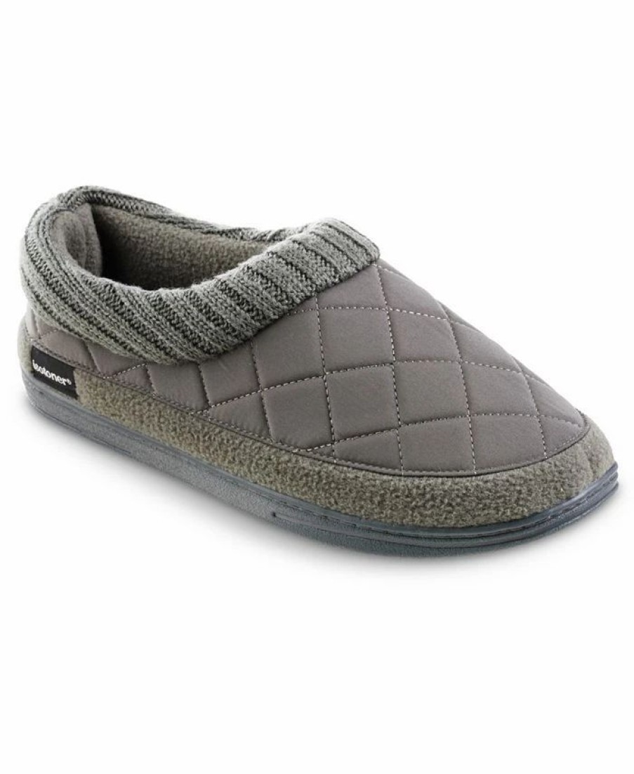 All Men'S Shoes * | Isotoner Signature Men'S Levon Low Boot Slippers