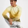 Casual Button-Down Shirts * | Sun + Stone Men'S Dip Dyed Long-Sleeve Thermal Crewneck Shirt, Created For Macy'S Green