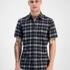 Casual Button-Down Shirts * | Inc International Concepts Men'S Plaid Short-Sleeve Button-Up Shirt, Created For Macy'S