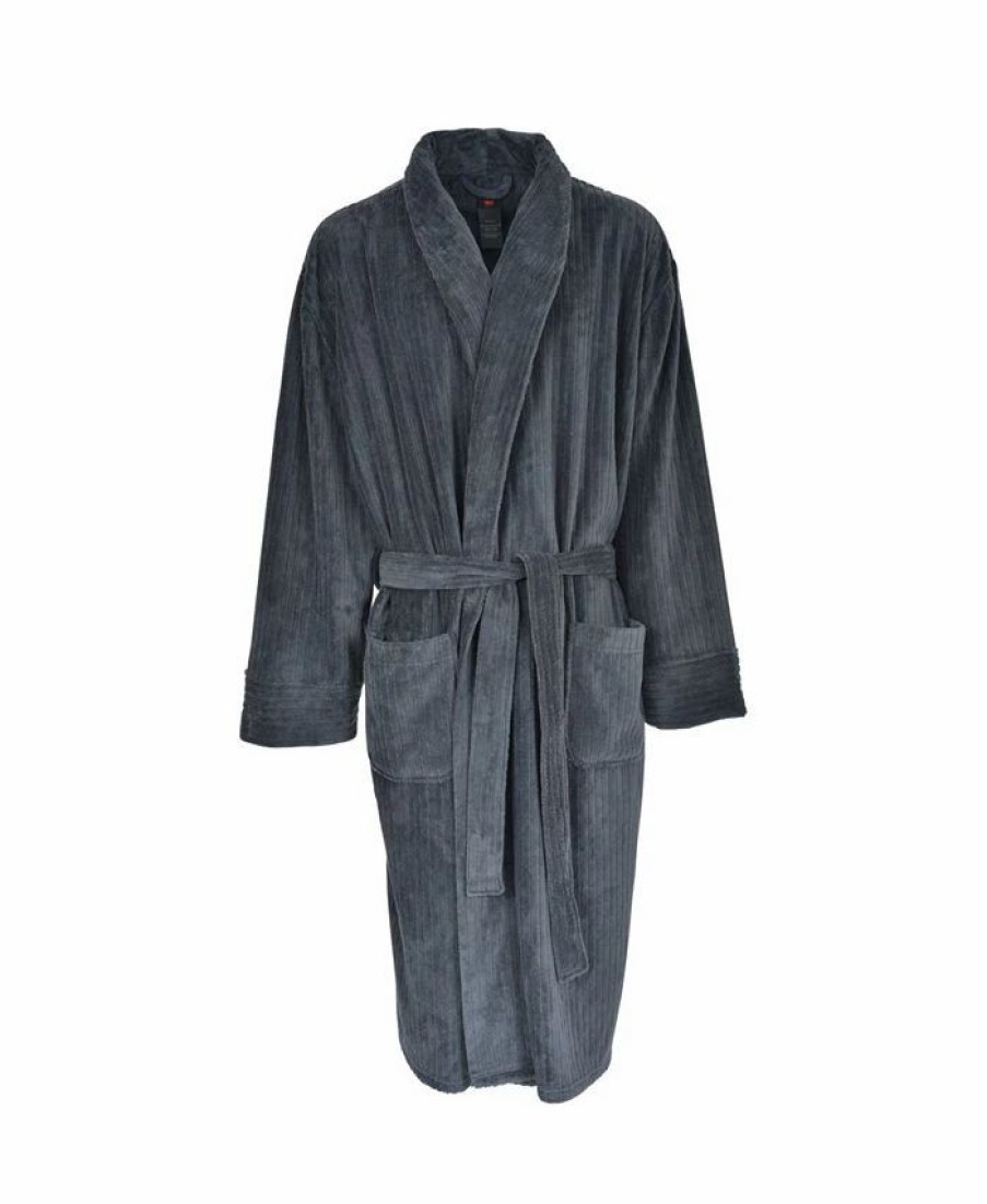 Pajamas & Robes * | Hanes Platinum Men'S Soft Touch Robe