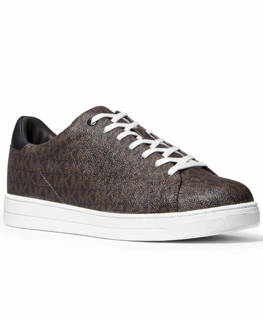 All Men'S Shoes * | Michael Kors N'S Nate Sneakers Brown