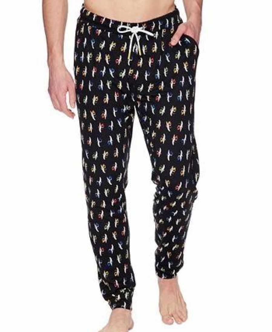 Pajamas & Robes * | Joe Boxer Men'S 2-Pk. Printed Joggers Oxford