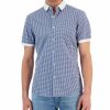 Casual Button-Down Shirts * | Michael Kors N'S Slim-Fit Short-Sleeve Gingham Shirt