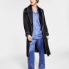 Pajamas & Robes * | Inc International Concepts Men'S Satin Pajama Robe, Created For Macy'S Deep Black