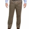 Pants * | Dockers Men'S Big & Tall Signature Lux Cotton Classic Fit Pleated Creased Stretch Khaki Pants