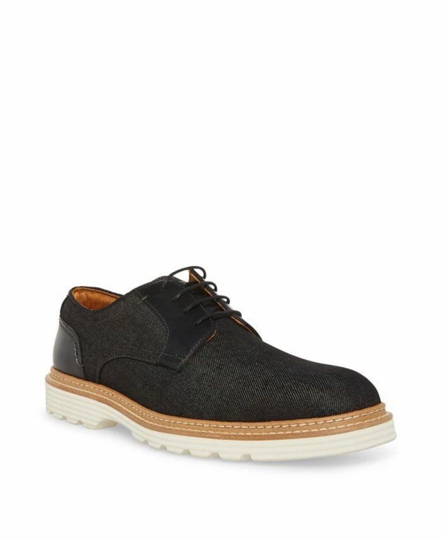 All Men'S Shoes * | Steve Madden 'S Curie Lace-Up Shoes Black