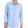 Casual Button-Down Shirts * | Alfani Men'S Regular-Fit Supima Cotton Birdseye Shirt, Created For Macy'S