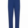 Pants * | A|X Armani Exchange Men'S Signature Fleece Logo Sweatpants Blue Depths