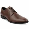 All Men'S Shoes * | Alfani Men'S Faux-Leather Lace-Up Cap-Toe Dress Shoes, Created For Macy'S