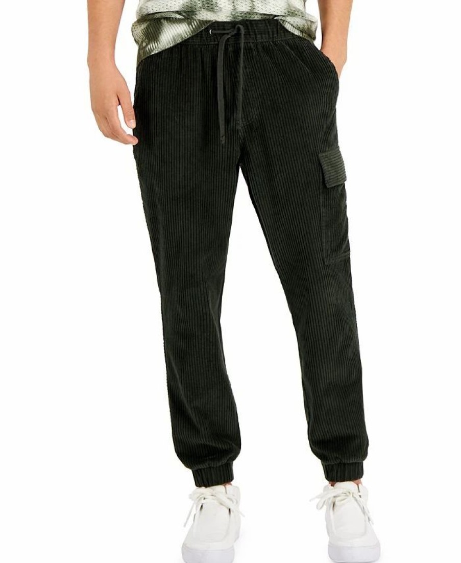 Pants * | Sun + Stone Men'S Corduroy Jogger Pants, Created For Macy'S