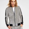 Casual Button-Down Shirts * | Inc International Concepts Men'S Classic-Fit Geo-Print Full-Zip Velour Tracksuit Jacket, Created For Macy'S