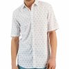 Casual Button-Down Shirts * | Alfani Men'S Mecca Classic-Fit Textured Medallion-Print Button-Down Shirt, Created For Macy'S