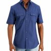 Casual Button-Down Shirts * | Alfani Men'S Warren Shirt, Created For Macy'S