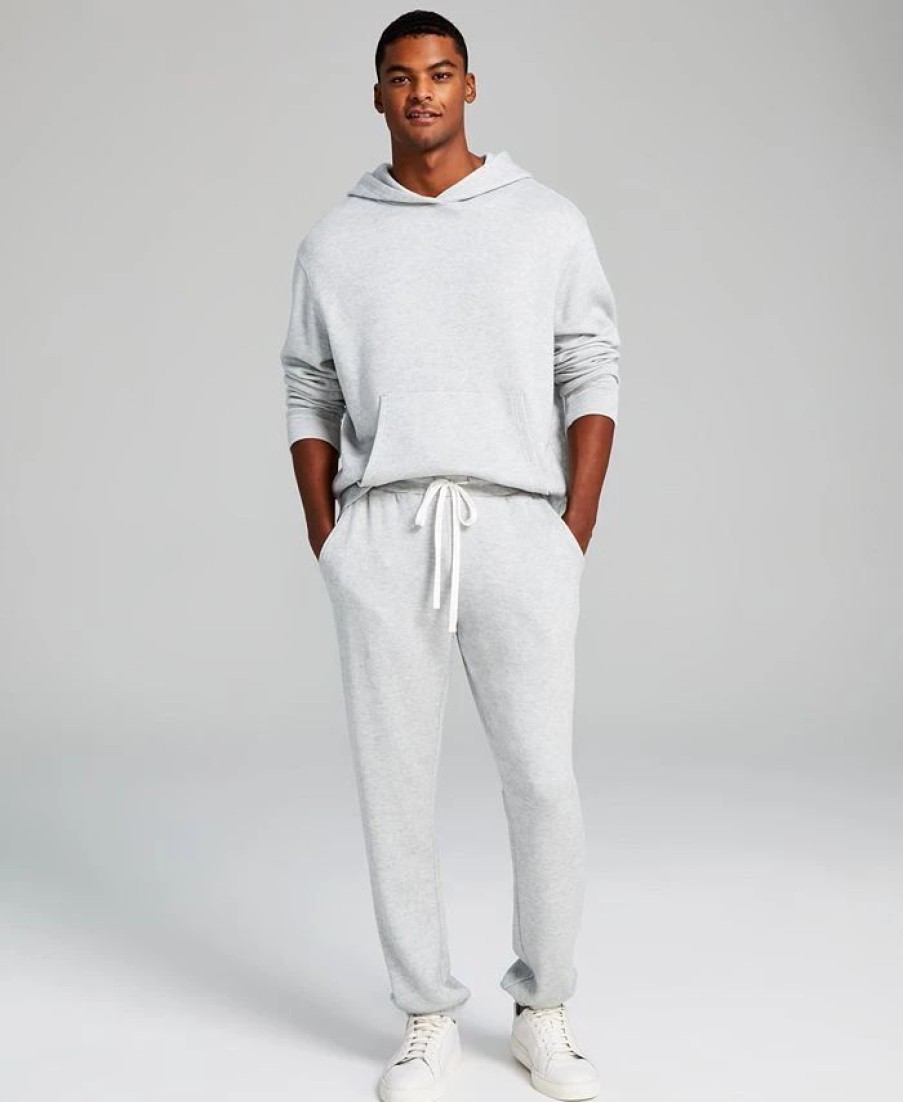 Pants * | And Now This Men'S Cozy Fleece Solid Jogger Pants