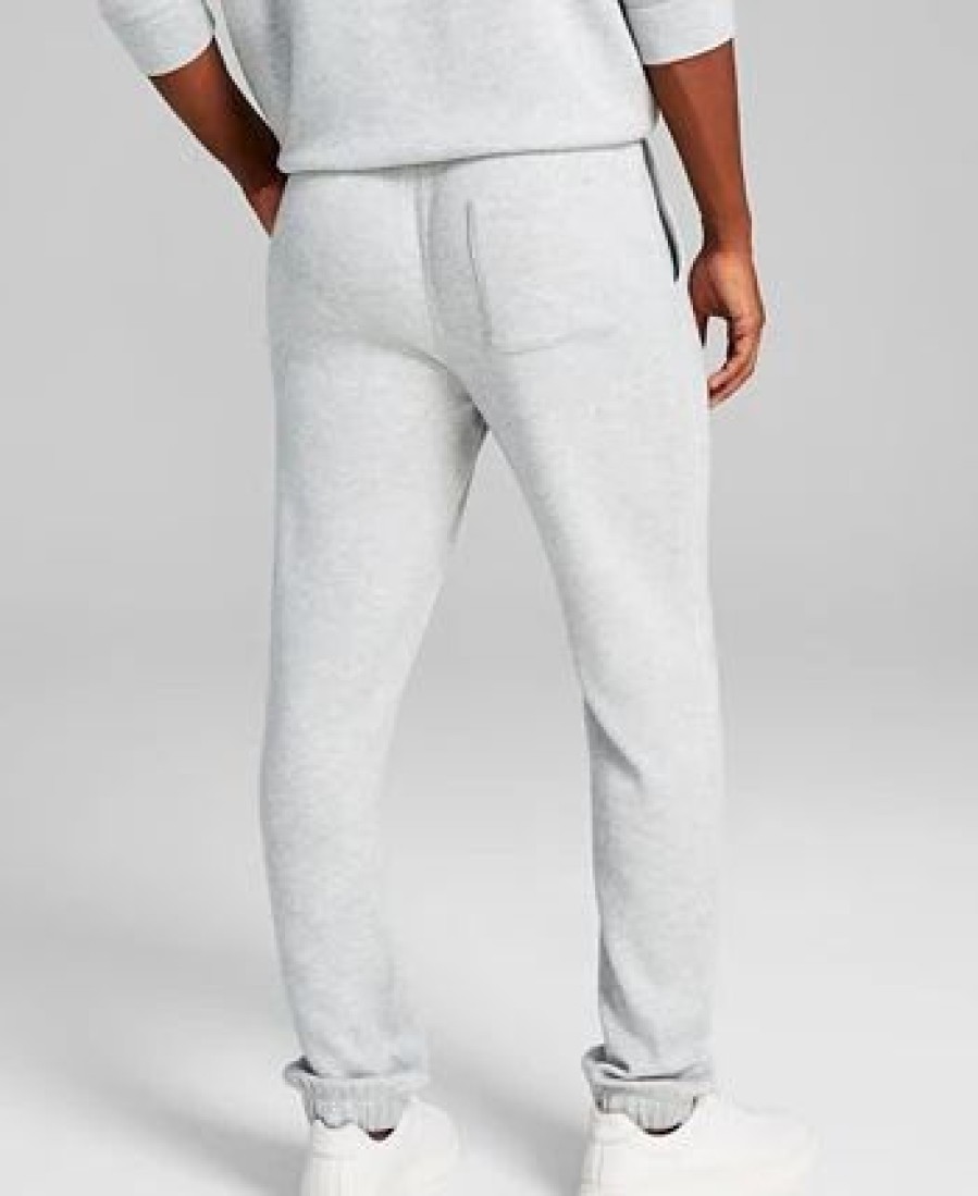 Pants * | And Now This Men'S Cozy Fleece Solid Jogger Pants