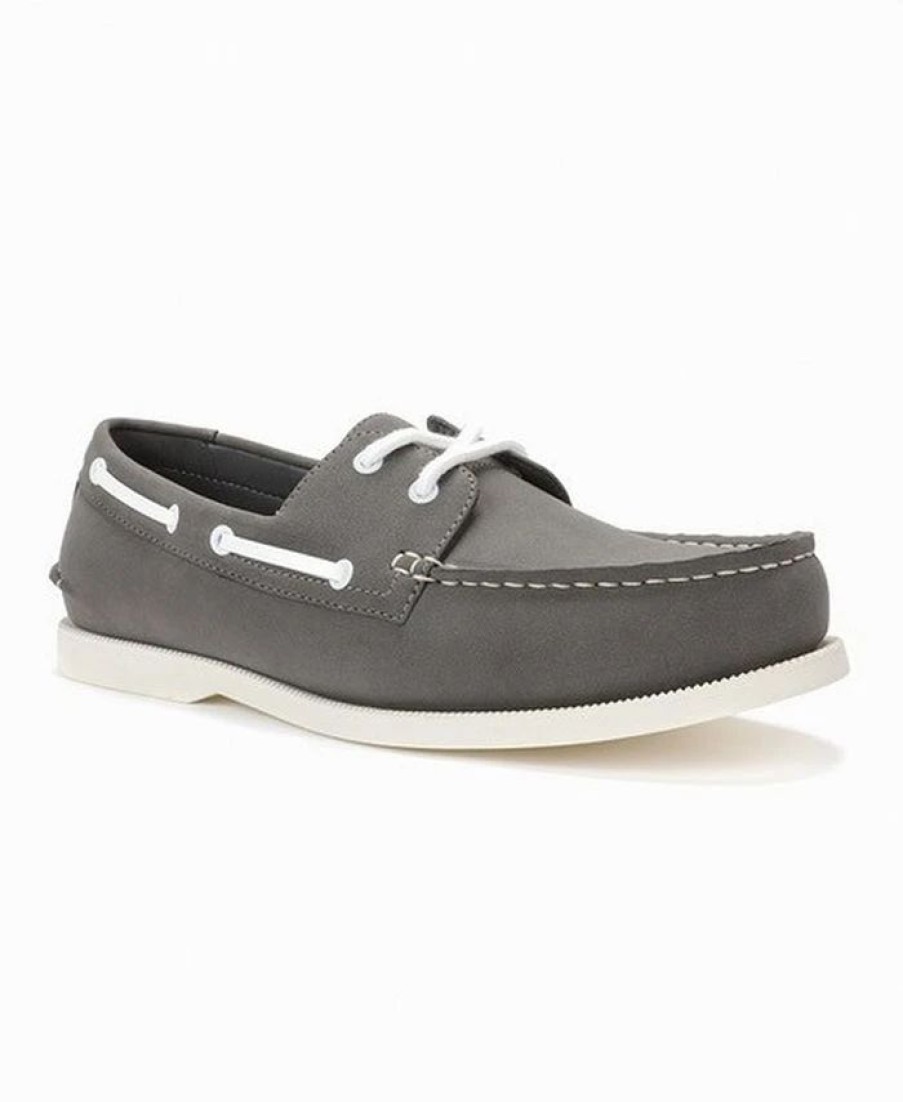 All Men'S Shoes * | Club Room Men'S Boat Shoes, Created For Macy'S Gray