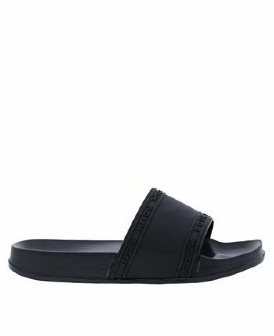 All Men'S Shoes * | French Connection Men'S Fitch Slip On Slide Sandals