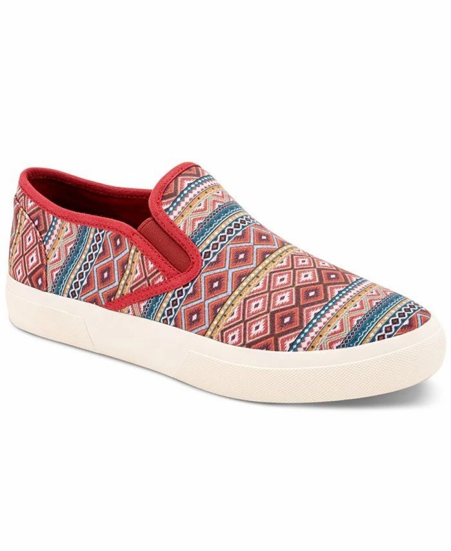 All Men'S Shoes * | Sun + Stone Men'S Reins Geo-Print Slip-On Sneakers, Created For Macy'S Aztec Print