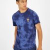 Pajamas & Robes * | Sun + Stone Men'S Tie-Dyed Mushroom Patch Pajama T-Shirt, Created For Macy'S Naval Academy