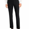 Pants * | Inc International Concepts Men'S Slim-Fit Black Solid Suit Pants, Created For Macy'S Deep Black