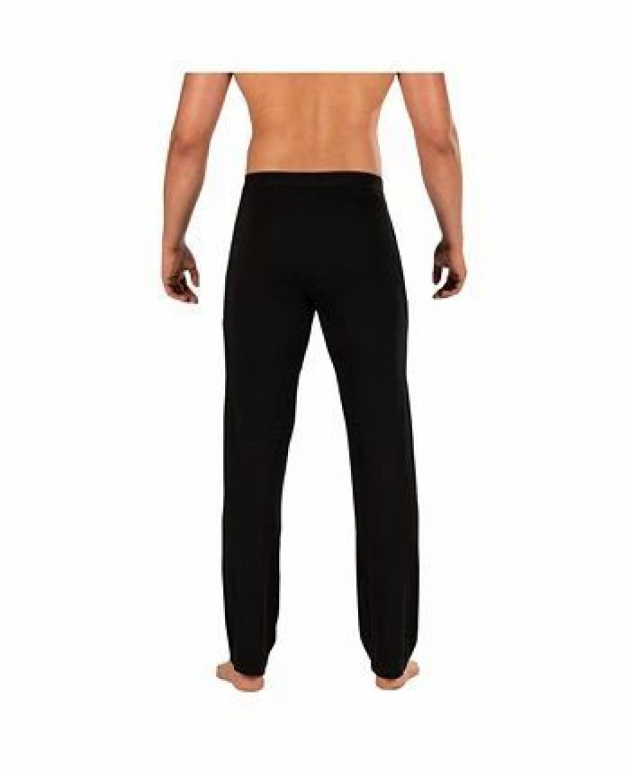 Pajamas & Robes * | Saxx Men'S Sleepwalker Ballpark Pajama Pants Black 2