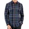 Casual Button-Down Shirts * | Alfani Men'S Feliz Plaid Shirt, Created For Macy'S Black Combo