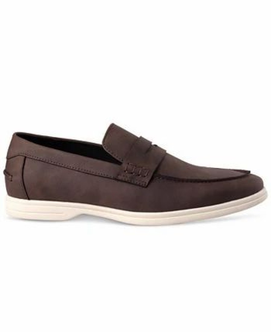 All Men'S Shoes * | Alfani Men'S Leon Loafer, Created For Macy'S Brown