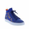 All Men'S Shoes * | French Connection Men'S Kona High-Top Sneakers Blue