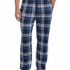 Pajamas & Robes * | Perry Ellis Portfolio Men'S Windowpane Plaid Knit Pajama Pants