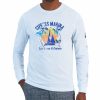 Casual Button-Down Shirts * | Club Room Men'S Cypress Marina Classic-Fit Graphic Long-Sleeve T-Shirt, Created For Macy'S Ice Melt Combo