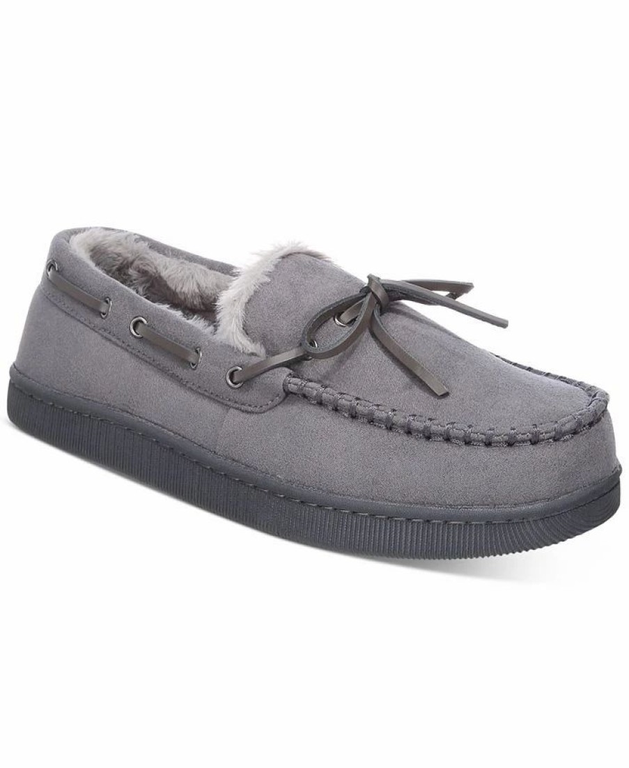 All Men'S Shoes * | Club Room Men'S Moccasin Slippers, Created For Macy'S