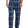 Pajamas & Robes * | Perry Ellis Portfolio Men'S Plaid Knit Pajama Pants