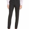 Pants * | Alfani Men'S Slim-Fit Stretch Solid Suit Pants, Created For Macy'S Charcoal