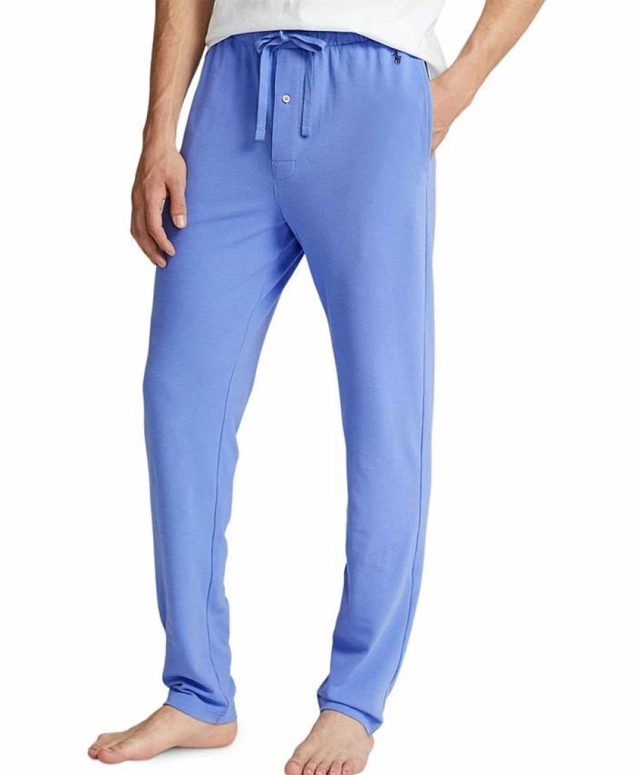 Pants * | Polo Ralph Lauren Men'S Cotton-Blend Nautical-Inspired Printed Sleep Pants