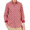 Casual Button-Down Shirts * | Club Room Men'S Mono Medal Shirt, Created For Macy'S