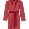 Pajamas & Robes * | Isotoner Signature Men'S Robes Burgundy