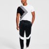 Pants * | Inc International Concepts Men'S Regular-Fit Pieced Colorblocked Velour Joggers, Created For Macy'S