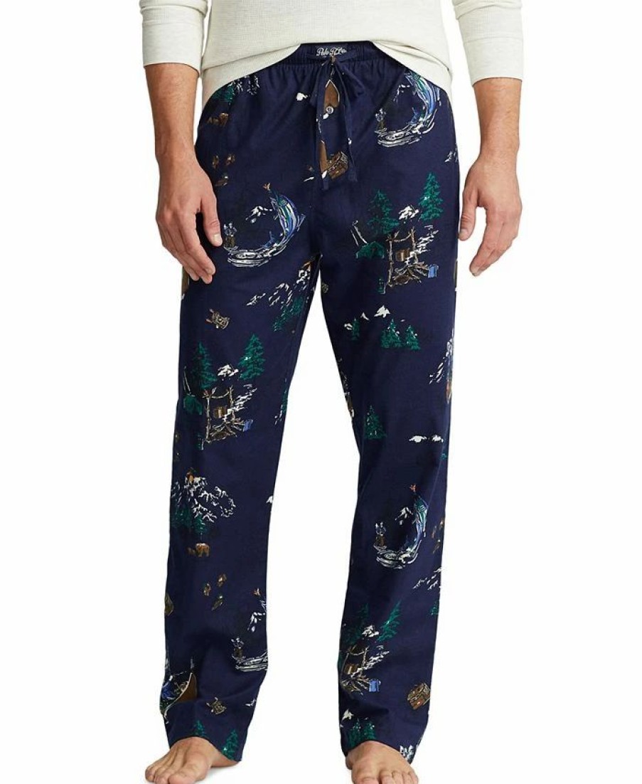 Pajamas & Robes * | Polo Ralph Lauren Men'S Flannel Pajama Pants