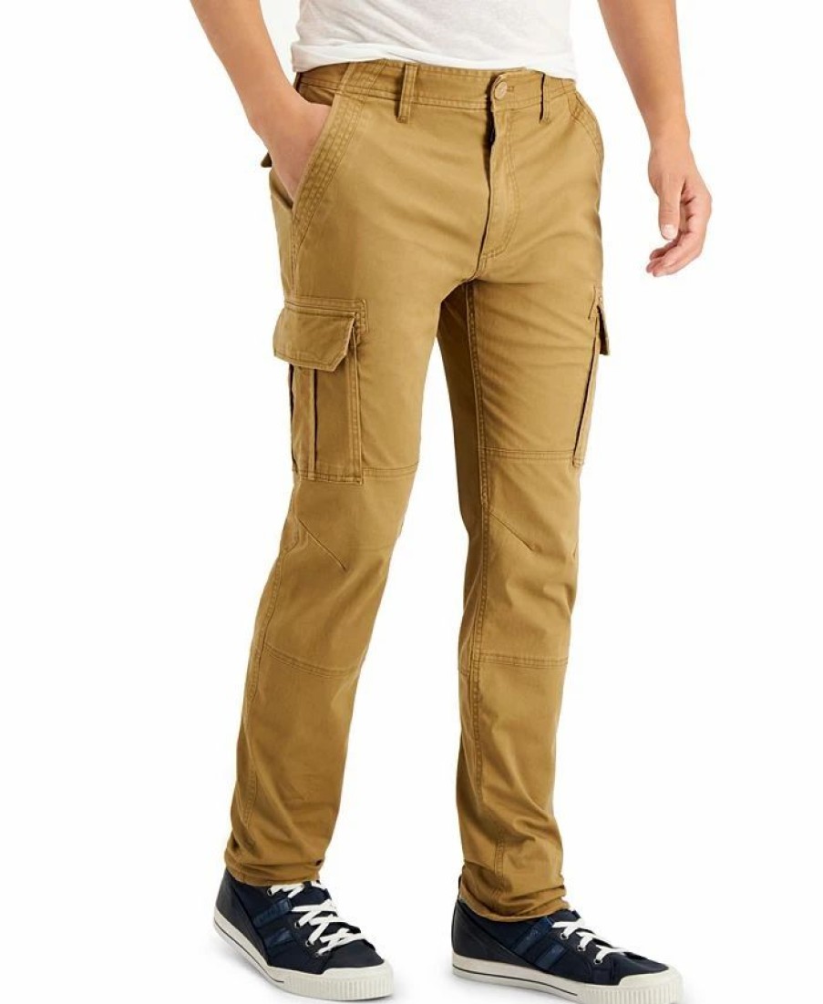 Pants * | Sun + Stone Men'S Morrison Cargo Pants, Created For Macy'S